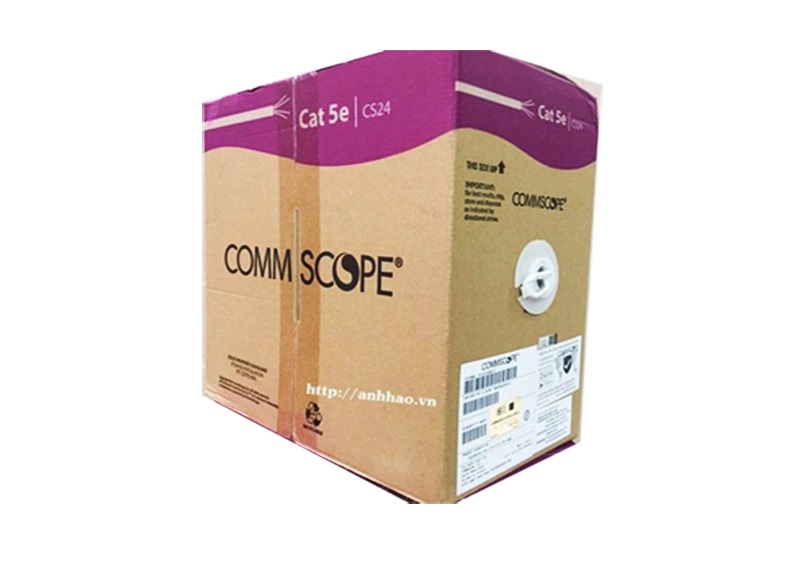 Cáp mạng commscope cat5 chính hãng PN: 6-219590-2 giá tốt cho dự án